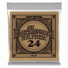 Ernie Ball Earthwood 80/20 Bronze Acoustic Guitar Strings .024 - 6 Pack