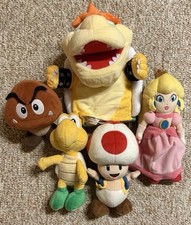 Nintendo super mario plushies lot Of 5
