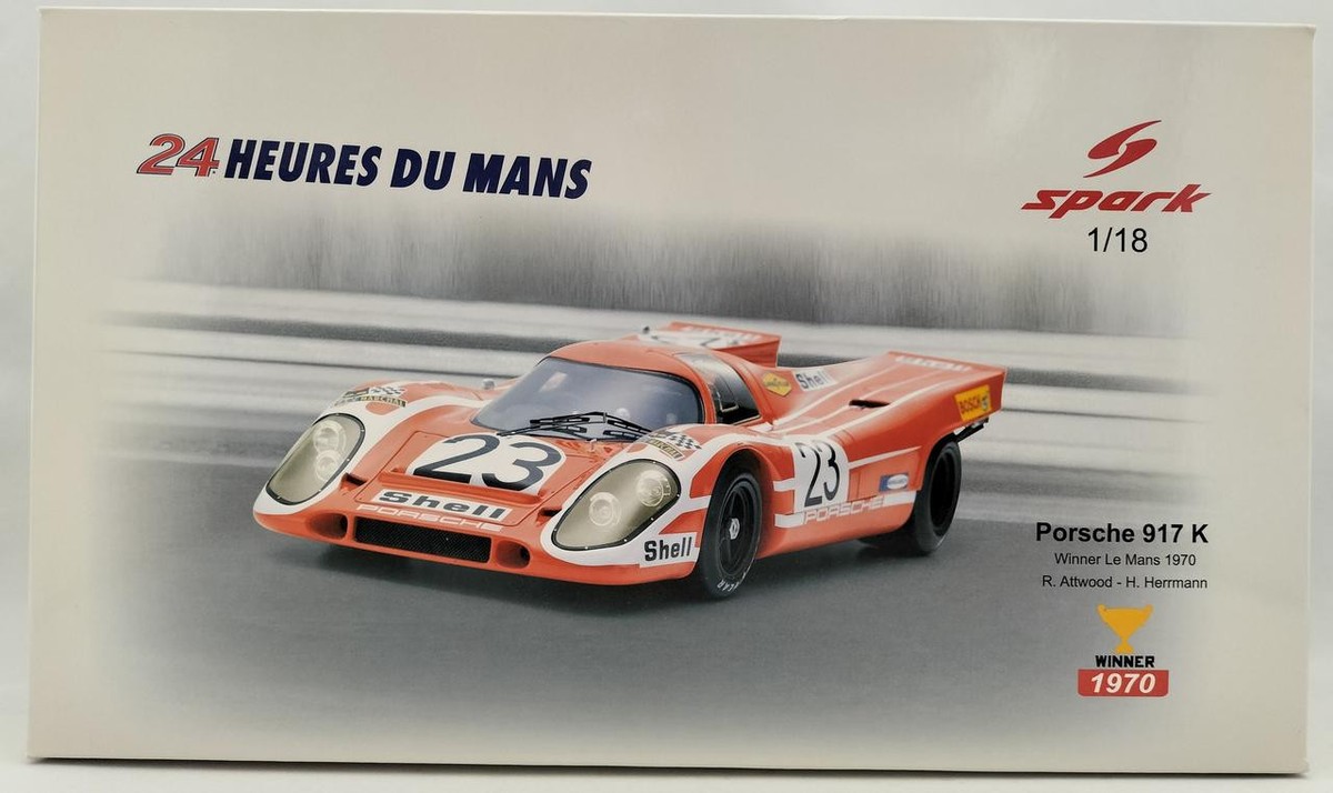 特価 Spark (1/18) ポルシェ 917K Spark 18Lm71 Porsche 917 K | eBay
