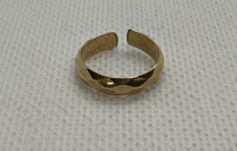 Vintage 10k Yellow Gold Ring Size 3.5, 1.09g