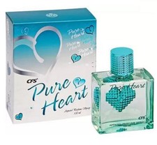 @ CFS Pure Heart Blue Eau de Parfum 100ML For Men Apparel Perfume a169 i696