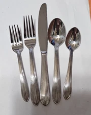 Cambridge Napoli 20 Pc Stainless 18/8 Korea Flatware Place Setting For Four