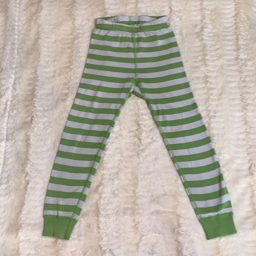 Hanna Andersson green white striped Yoda pajamas size 110 or 5 - Picture 5 of 6