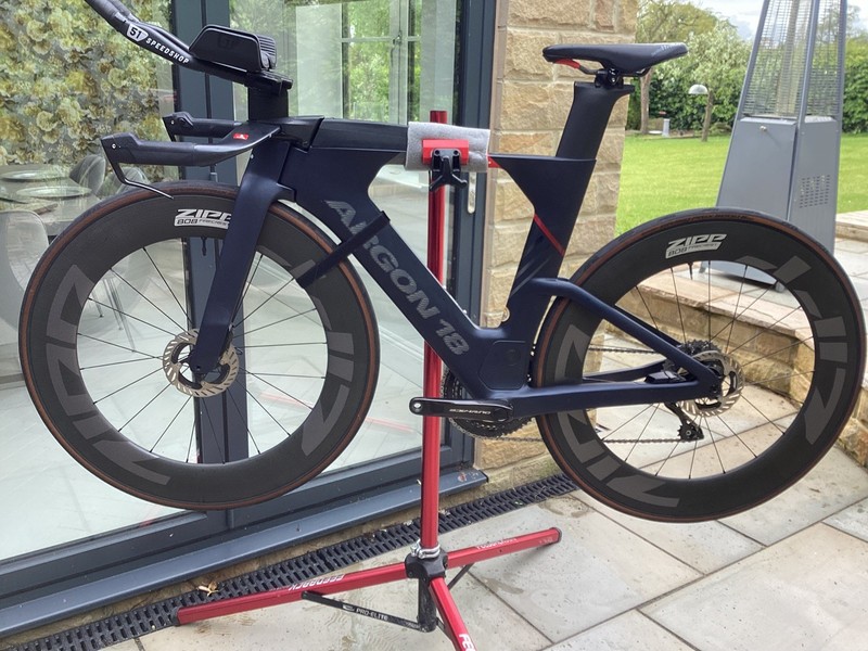 Argon 18 E-119 Tri+ Triathlon/time trial small frame
