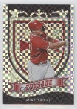 2021 Panini Chronicles Crusade Building Blocks Prizm Mike Trout #19 0m4q