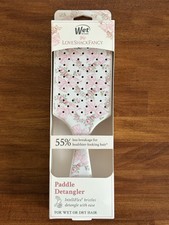 Wet Brush x LoveShackFancy Paddle Detangler Hair Brush - Rosa Beaux In Hand