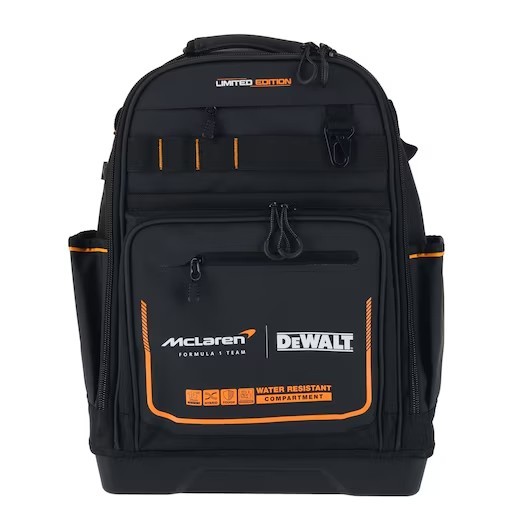 MakMak17です！ DEWALT McLaren Backpack Tool Bag Waterproof Dustproof 43 Pockets