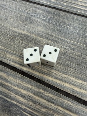 Vintage Quarterback Football Game Warren Built-Rite No. 859 Replacement Dice