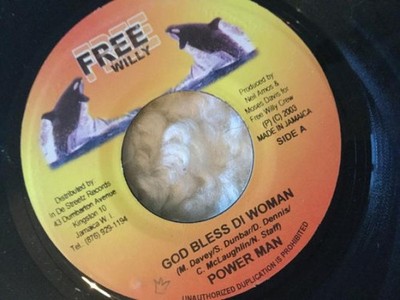 Powerman / Lukie D - God Bless Di Woman / Gangsta Call (7'') (Near Mint (NM or M-