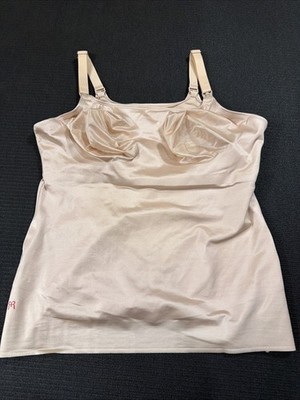 Ruby Ribbon Nursing Cami Size 46 Beige #3036 Tank Top Level 5 Shapewear