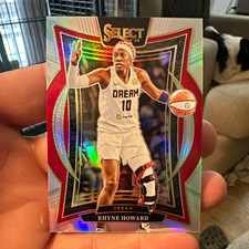Panini 2025 WNBA Select Rhyne Howard Prizm Concourse #45 Atlanta Dream