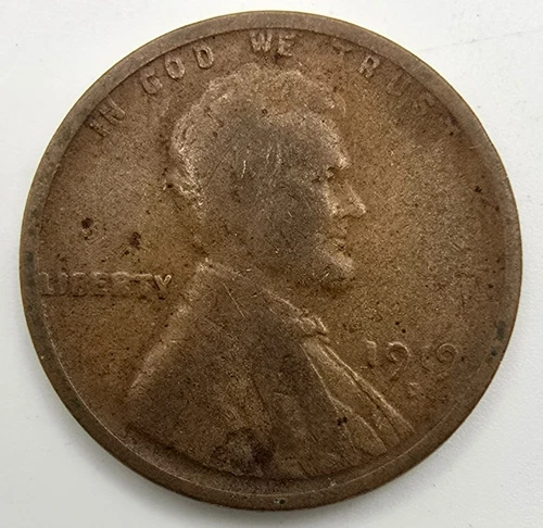 1919 D Lincoln Wheat Cent  VG/F/VF You Grade It Copper Penny Type Coin Free Ship