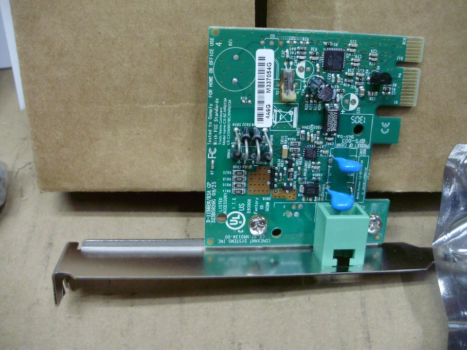 Zoom PCI Express V.92/V.90 56K Fax Modem Card, 3035-00-00G, Windows 7 Vista 2000 - Image 4 of 4