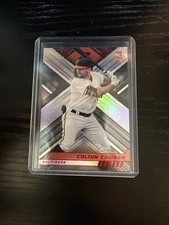 2023 Panini Chronicles XR Red Colton Cowser #10 /199 Baltimore Orioles Rookie