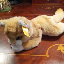 Steiff cat plush toy beige 9520c0