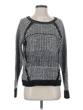 DKNY Jeans Women Black Pullover Sweater M