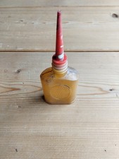 Retro Vintage SICURA Butelka oleju Zegarmistrz Dekoracja Kolekcjoner