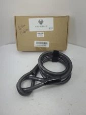 Archibald 1.5 Meter Long Bike Steel Cable 1/2in Thick Heavy Duty Security