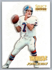 1996 Select Certified -Thumbs Up John Elway #5 - HOF NM-MT