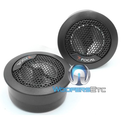 FOCAL TN-P ALUMINUM INVERTED TWEETERS PAIR FOR CAR AUDIO COMPONENT SPEAKERS NEW
