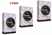 (3 PACK) - AvryBeauty Manicure Pedicure 4 Step Spa Kit Lavender & Sage