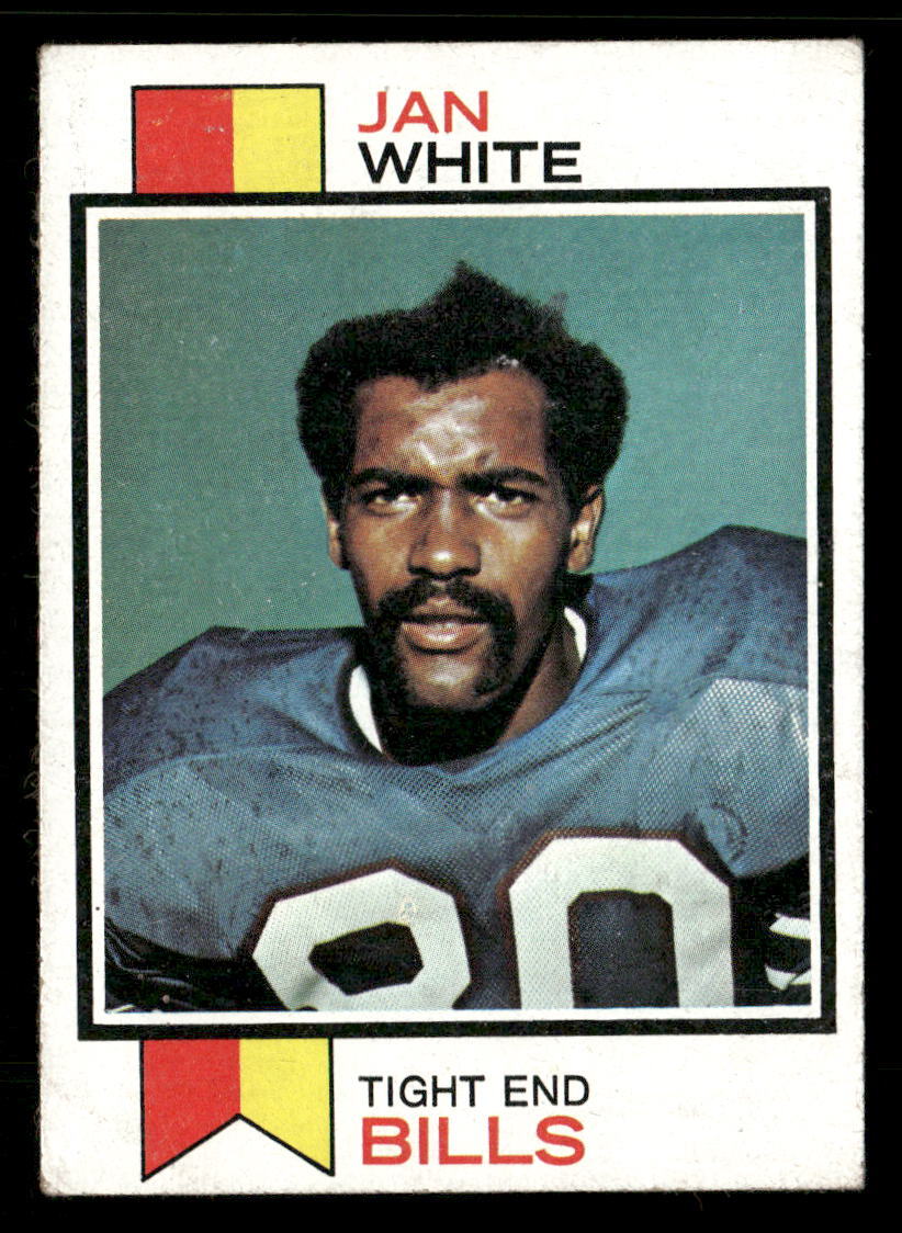 1973 Topps #476 Jan White - POOR