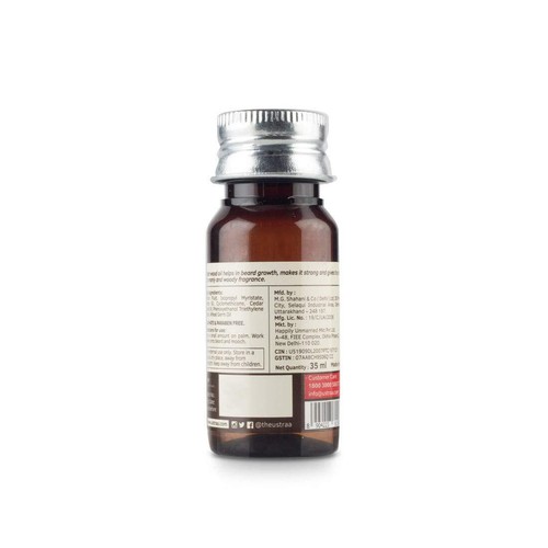 2X Ustraa Woody Mooch and Beard Oil - 35ml - Woody For An Instant Beard Makeover - Picture 8 of 8