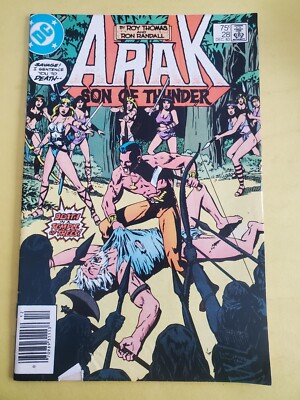 Arak Son of Thunder #28 Death in Temple Trees 1983 DC Comics