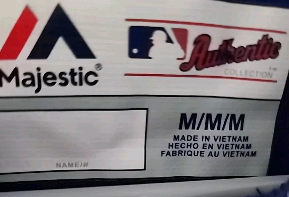 Pullover polar para hombre Majestic Texas Rangers Performance On Field Practice M usado en excelente estado Foto 2 de 4