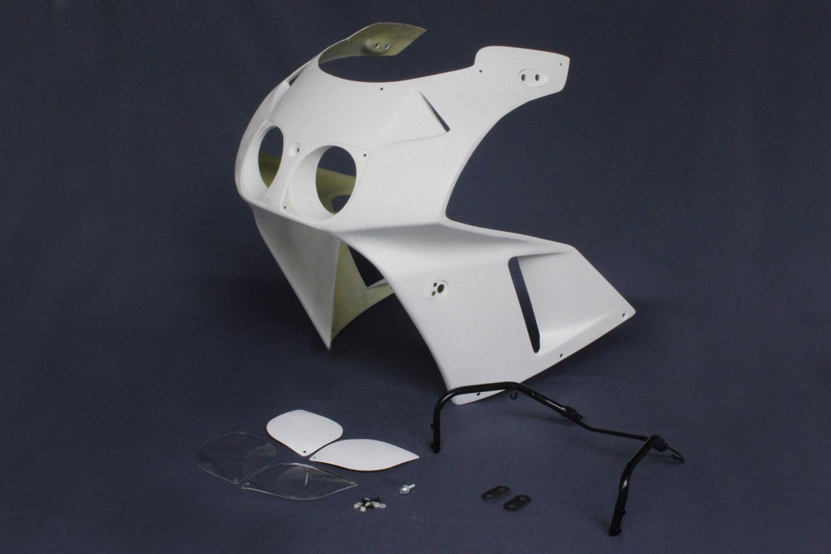 パーツ VFR400 NC30 HONDA NC30 Endurance Style upper fairing unpainted VFR400