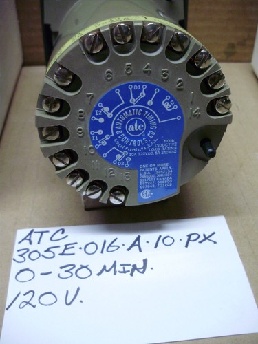 ATC & Paragon Electric Timers, 0 -15 min / 240 Volt, 0-30 min /120 Volt, 24 Hour - Picture 9 of 14
