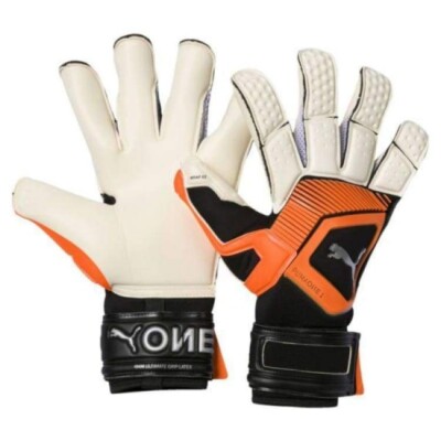 Puma Puma One Grip 1 Hybrid Pro Puma White-Shocking Orange-Puma Black-Silver