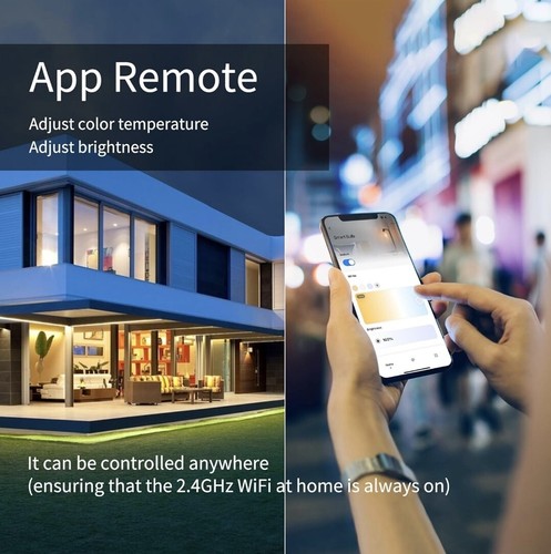 Wi-Fi Smart G9 LED Bulbs,Compatible with Alexa /Google Assistant, Dimmable,Warm - Picture 5 of 12