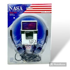 Open Box New NASA YS-303 Solar Battery Radio FM/AM 1980's Vintage RARE Working
