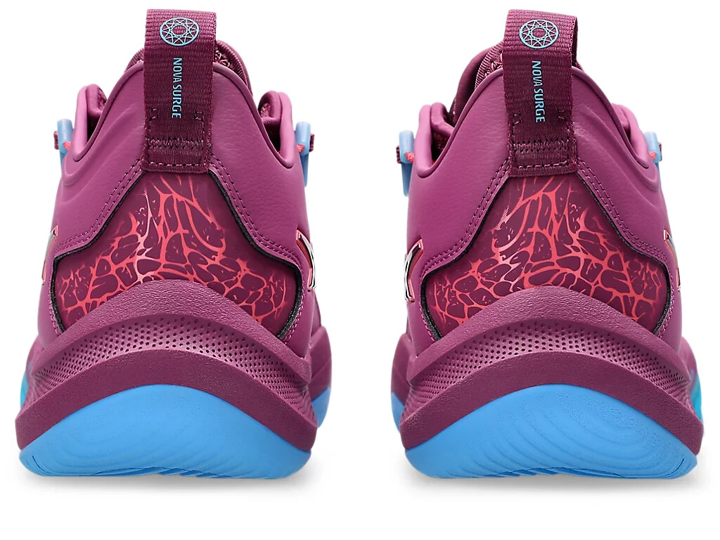 ASICS NOVA SURGE LOW 2 1061A051 500 Acai Dolphin Blue Basketball