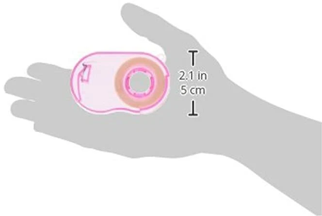 Braza Face Mask Liner Pads with 1 (10') Roll Dispenser Adhesive Flash Tape Kit - Image 4 of 4