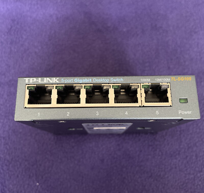 TP-LINK Technologies TP-Link (TL-SG105) 5-Ports External Switch