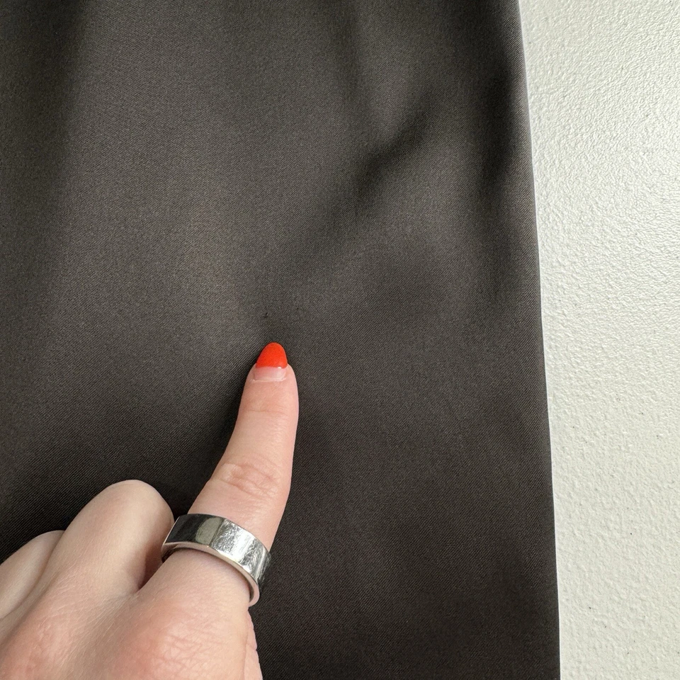 Vestido vintage David Meister para mujer 2 negro sin tirantes corsé busto fruncido años 90 Y2K Foto 4 de 4