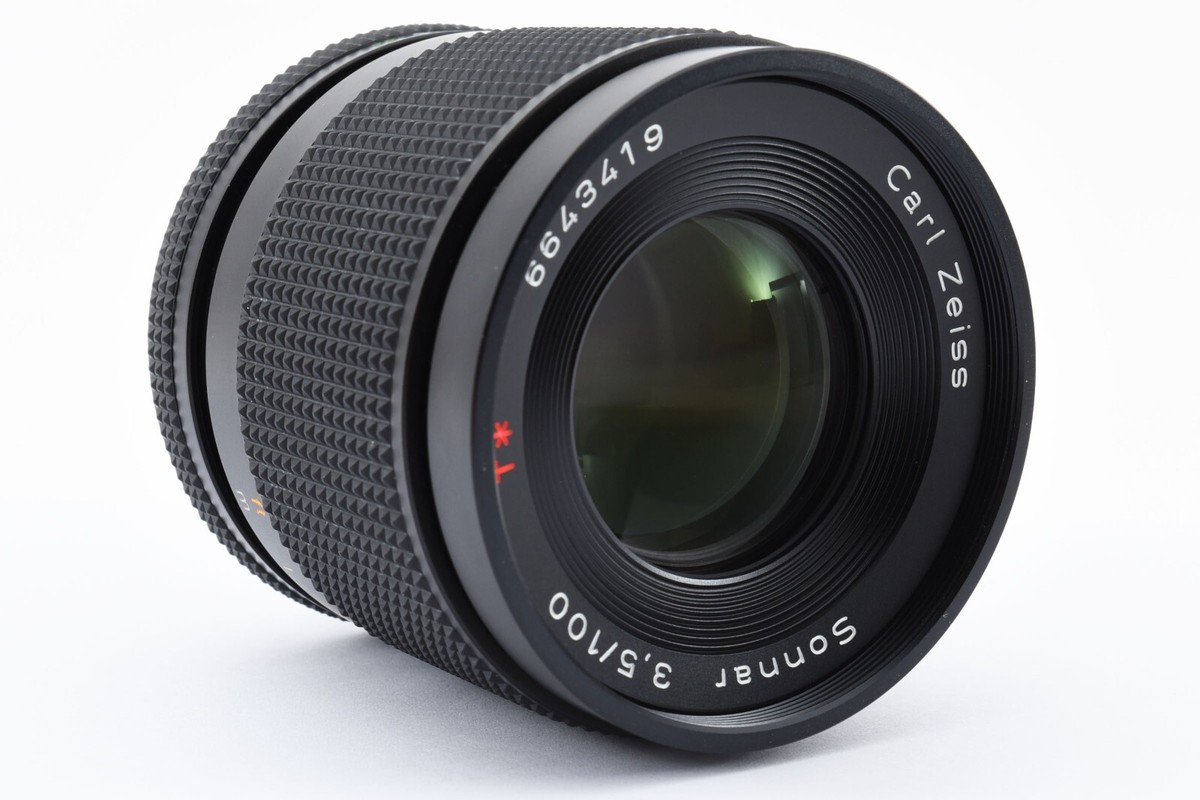 CONTAX Carl Zeiss Sonnar T* 100mm F/3.5 MMJ MF Lens for CY CONTAX Carl Zeiss Sonnar T* 100mm F/3.5 MMJ MF Lens for CY