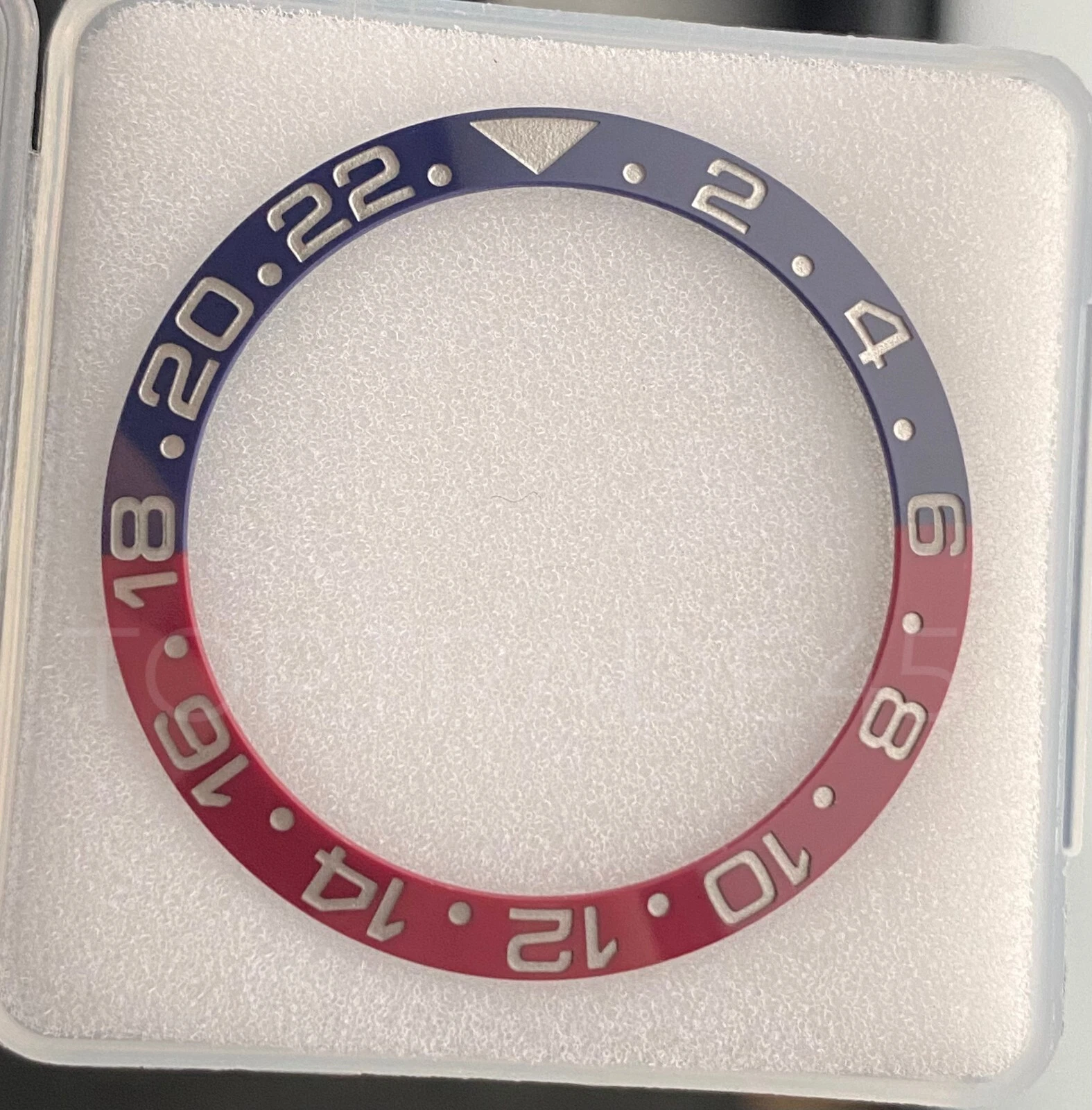 PEPSI Ceramic Bezel Insert For Rolex GMT-MASTER II 126710BLRO & 116710 MK3