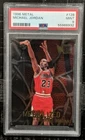1996 Fleer METAL MICHAEL JORDAN Metalized #128 PSA 9 MINT Gorgeous Foil Card