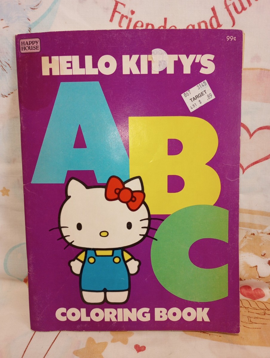 Vintage Hello Kitty Coloring Book [2025]