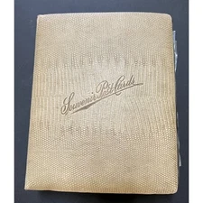 1900-1910 Souvenir Vintage Postcard Album 295 Unused 50 Page Holiday & Greetings