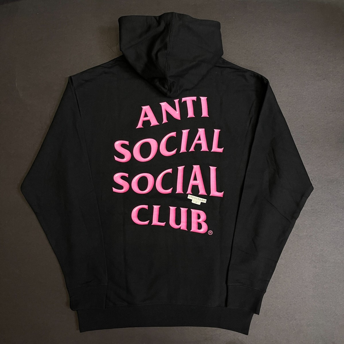 DS FW22 Anti social social Club anti everything black Hoodie DS FW22 Anti social social Club anti everything black Hoodie