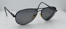 Vintage Altair Eyewear 200 Black Pilot Metal Sunglasses FRAMES ONLY