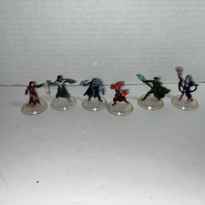 Wizards of the Coast Heroscape Mixed Miniature Lot - D&D Mage Warrior Hero