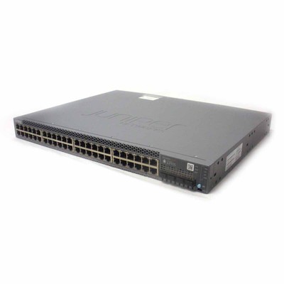 Juniper EX3400-48P 48-Port PoE+ Network Switch – Rack Mountable, Tested With Power Cable