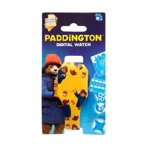 Paddington Bear Silicone Digital Wrist Watch Official Licensed Gift NEW UK - Picture 3 of 13