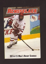 RPI Engineers--2014-15 Hockey Pocket Schedule--Moe's Southwest Grill