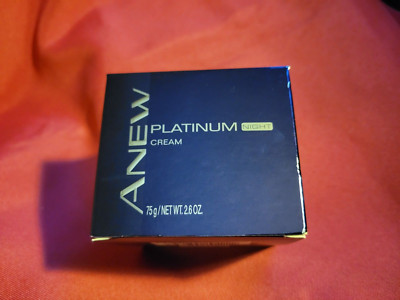 Avon ANEW PLATINUM NIGHT CREAM Bonus SIZE 2.6 oz. New